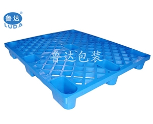 倉儲墊貨1210九腳套疊塑料托盤，價格便宜 經(jīng)濟實用