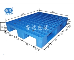 印刷行業(yè)用塑料托盤——1008川字塑料托盤